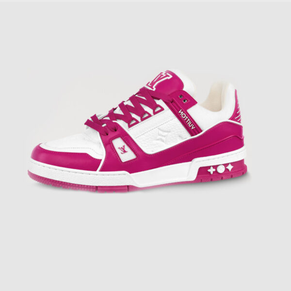 Sneaker LV Trainer Fuchsia